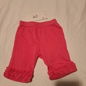 Hanna Andersson 3-6 months or 60 ruffled pink pants